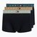 Vyriškos trumpikės Tommy Hilfiger Trunk WB 3 pack nb//saf canvas/mnty grey/deep spru