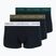 Vyriškos trumpikės Tommy Hilfiger Trunk WB 3 pack nb//white/orna green/utility olive