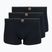 Vyriškos trumpikės Tommy Hilfiger Trunk 3 pack navy blue/navy blue/navy blue