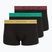 Vyriškos trumpikės Tommy Hilfiger Trunk Metallic gold/burgundy/green