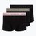 Vyriškos trumpikės Tommy Hilfiger Trunk WB 3 pack utility sage/black/bonita pink