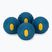 Neslystantys kilimėliai kempingo kėdėms Helinox Vibram Ball Feet 4 vnt. o.blue