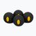 Neslystantys kilimėliai kempingo kėdėms Helinox Vibram Ball Feet black