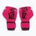 Bokso pirštinės Fairtex Microfiber pink/black