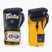 Bokso pirštinės Fairtex Heavy Hitter's Mexican Style blue/yellow