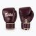Bokso pirštinės Fairtex Real Leather Boxing maroon