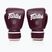 Bokso pirštinės Fairtex Real Leather Boxing maroon