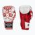 Bokso pirštinės Top King Boxing Dragon red/white