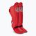 Blauzdų ir pėdų apsaugos Top King Pro Semi Leather red
