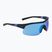 Akiniai nuo saulės Nike Show X1 matte black/blue mirror