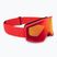 Vaikiški slidinėjimo akiniai Atomic Four Jr Flash red/red flash