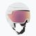 Slidinėjimo šalmas Atomic Revent GT Amid Visor HD white heather/pink chopper hd