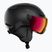 Snieglenčių šalmas Atomic Revent Visor Photo black/red photo