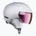 Snieglenčių šalmas Atomic Revent GT Amid Visor HD S2 white heather/pink copper