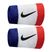 Nike Swoosh dvigubos apyrankės balta N0001586-620