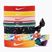 Nike mišrios plaukų juostos 9 vnt. oranžinės spalvos N0003537-950
