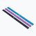 Galvos juostos Nike Printed Headbands 3 vnt. industrial blue/purple cosmos/white