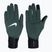 Moteriškos bėgimo pirštinės Nike Pacer Midweight RG vintage green/black/silver