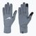 Vyriškos bėgimo pirštinės Nike Pacer Lightweight RG smoke grey/smoke grey/silver