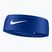 Galvos juosta Nike Dri-Fit Fury Classic Headband game royal/white/white