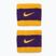 Galvos juosta Nike Swoosh Wristbands university gold/court purple/university gold
