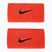 Riešų juostos Nike Swoosh Doublewide Wristbands 2 vnt. bright crimson/cave purple