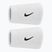 Frotinės riešo juostos Nike Swoosh Classic Doublewide Wristbands 2 vnt white/black