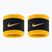 Riešo juostos Nike Swoosh Classic Wristbands 2 vnt. black/court purple/university gold