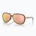 Akiniai nuo saulės Oakley Split Time brown tortoise gold/prizm rose gold polarized