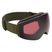 Oakley Flight Deck matiniai tamsūs šepetėliai/prizm snow tamsiai pilki slidinėjimo akiniai OO7064-B1
