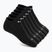 Vyriškos kojinės Nike Everyday Plus Cushioned No Show 6 poros black/white