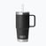 Termosas YETI Rambler Straw 739 ml black
