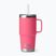Termosas YETI Rambler Straw 739 ml tropical pink