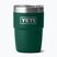 Termosas YETI Rambler Stackable 237 ml black forest green