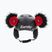 Šalmo ausinės Eisbar Teddy Ears black/red