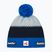 Žieminė kepurė Eisbar Star Pompon SA blue/cobalt