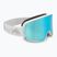 Slidinėjimo akiniai Red Bull SPECT Rush white/ice blue snow/smoke with blue mirror