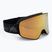 Slidinėjimo akiniai Red Bull SPECT Rush Photo black/brown with gold chrome x