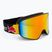 Slidinėjimo akiniai Red Bull SPECT Rush black/red snow - orange with red mirror