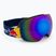 Slidinėjimo akiniai Red Bull SPECT Bent blue/ice blue snow/smoke with blue mirror