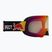 Slidinėjimo akiniai Red Bull SPECT Soar Photo matt black/brown with red chrome x