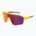 Akiniai nuo saulės Red Bull SPECT Dundee matt clear yellow/ smoke with red-purple mirror