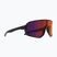 Akiniai nuo saulės Red Bull SPECT Froth matt black/ smoke with burgundy mirror