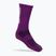 Vyriškos Tapedesign neslystančios futbolo kojinės violetinės