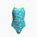 Funkita Vienetinis vaikiškas maudymosi kostiumėlis su deimantine nugara žalias FS11G7153414