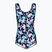 Moteriškas plaukimo vientisas kostiumas Funkita Zip Front One Piece fast flow