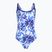 Moteriškas vientisas plaukimo kostiumas Funkita Locked In Lucy One Piece blossom blue
