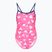 Vaikiškas vientisas plaukimo kostiumas Funkita Single Strap One Piece paper pink