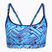Maudymosi kostiumėlio viršus Funkita Sports Top blue bits