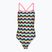Moteriškas vientisas maudymosi kostiumėlis Funkita Strapped In One piece rainbowie